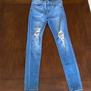 Express Stretch blue jeans